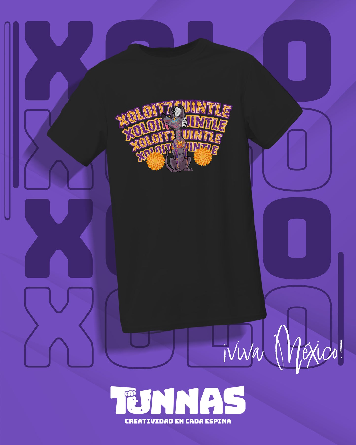 Playera “Xolo” – Mística y poder ancestral