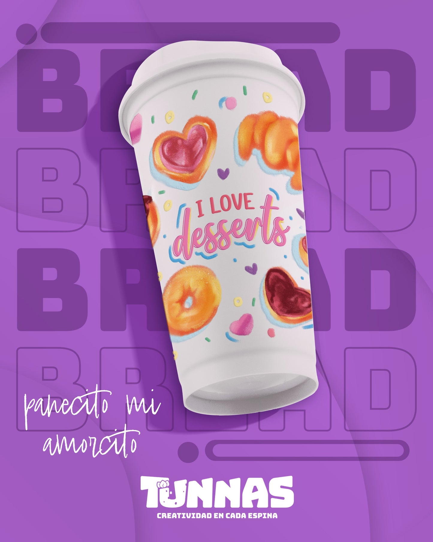 Vaso Cafetero "Desserts" – Dulzura en Cada Sorbo