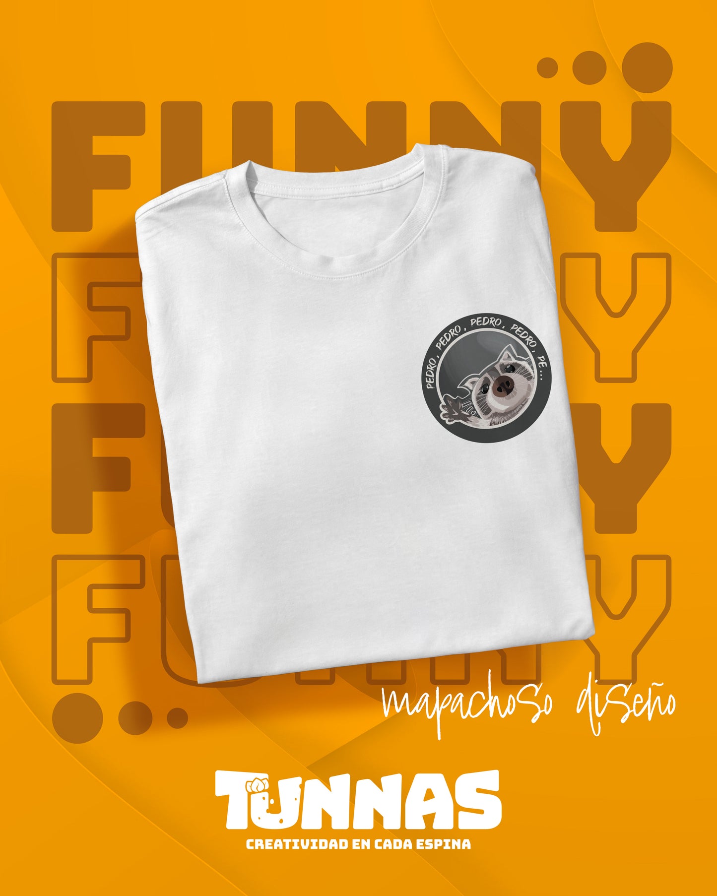 Playera “Pedro Pedro Pedro” – El mapache que todos amamos
