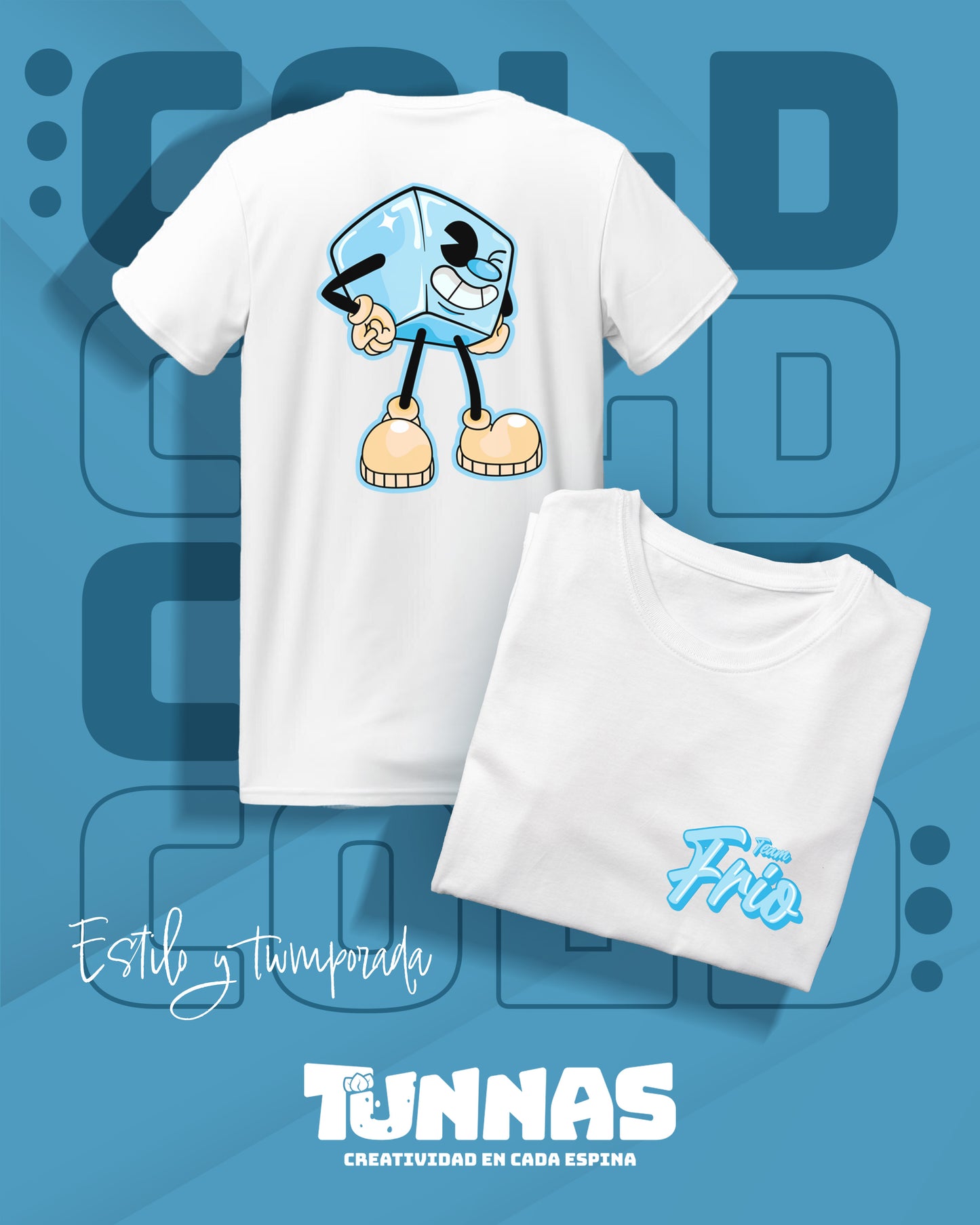 Playera “Team Frío” – Para lxs que viven en modo invierno