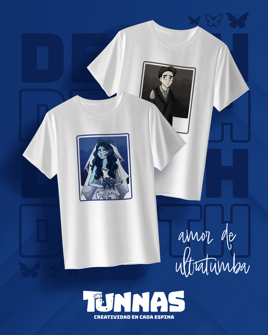 Par de Playeras Emily & Victor – Corpse Bride