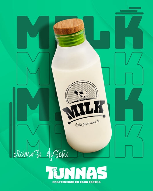 Frasco para Leche "Milk"